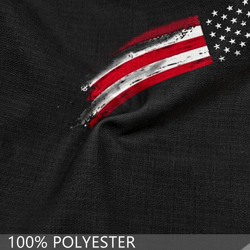 Men's Flag American Flag National Flag Shorts Mid Waist Vacation Fashion Streetwear Outdoor Casual Holiday Drawstring Side Pockets Designer Clothing Apparel3