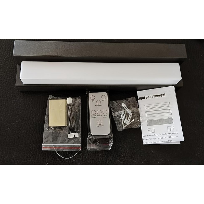 Outdoor Solar Wall Light, Dusk to Dawn Solar Light with 3 Lighting Modes, Wireless Exterior Solar Porch Light, Wall Mounted Patio Fence Outdoor Light Fixture3