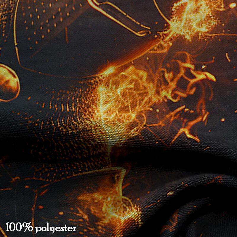 Men's Knights Templar T Shirt T shirt 3D Print Crew Neck Shirt Religious Casual Street Casual Yellow Red Summer Spring Clothing Apparel S M L XL XXL XXXL3