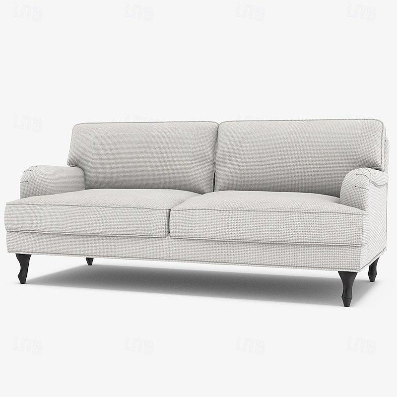 Sofa Cover 3-Seater Solid Color Slipcovers  STOCKcover LITB PRIME cover4