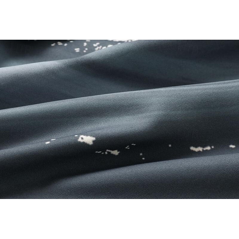 Women's Midi Dress Casual Dress Cocktail Dress Wedding Guest Dress Chiffon Dress Vintage Streetwear Stylish Vacation Street Holiday Regular Fit Ombre Marble Short Sleeve V Neck Gray Summer4