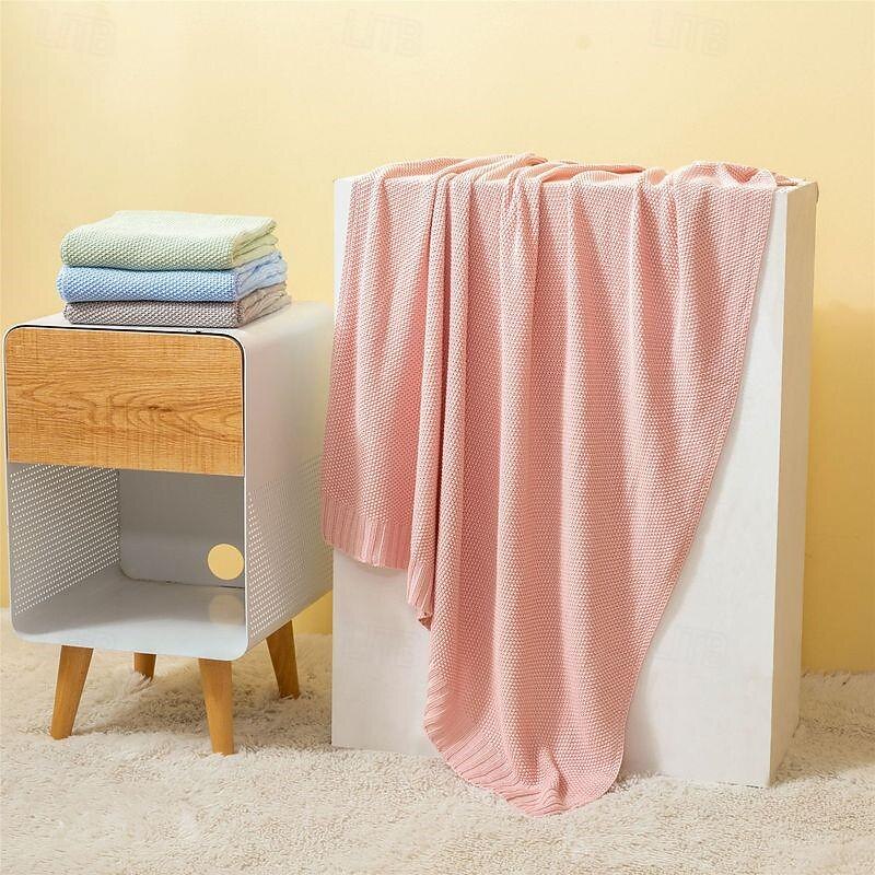100% Bamboo Fiber Ice Silk Blanket Summer Comforter for Children Cold Nap Blanket2