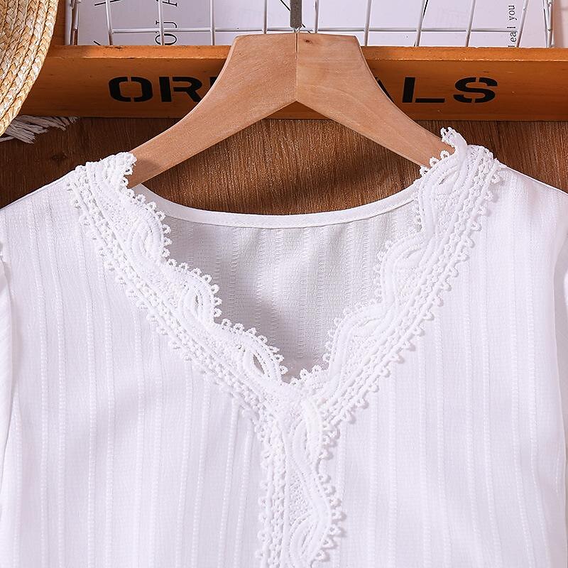 2 Pieces Kids Girls' Solid Color Shorts Suit Set Short Sleeve Fashion Outdoor 3-7 Years Summer Pink3