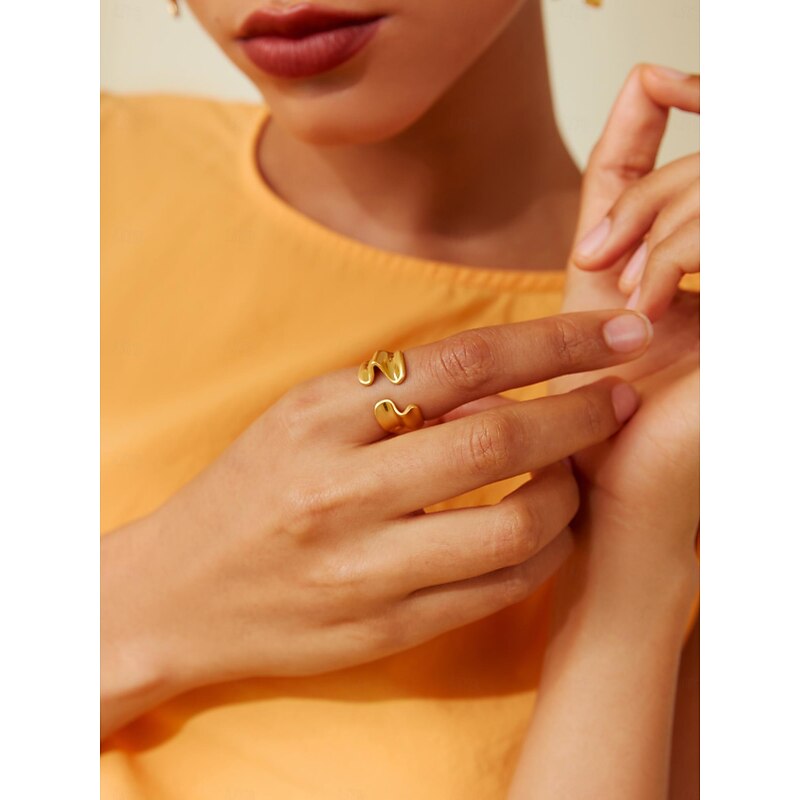 Women's Ring Settings Gold Brass Active Cool Daily3