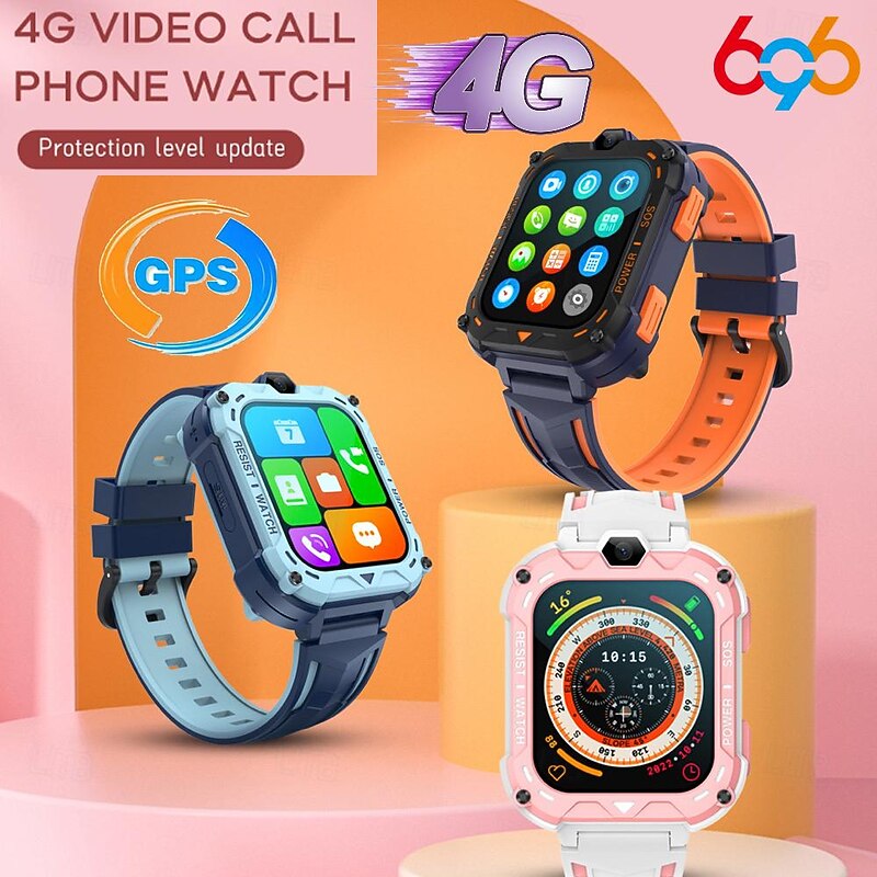 696 K39H Smart Watch 1.83 inch Smartwatch Fitness Running Watch Bluetooth Pedometer Call Reminder Sleep Tracker Compatible with Android iOS Women Men Hands-Free Calls Message Reminder IP 67 46mm