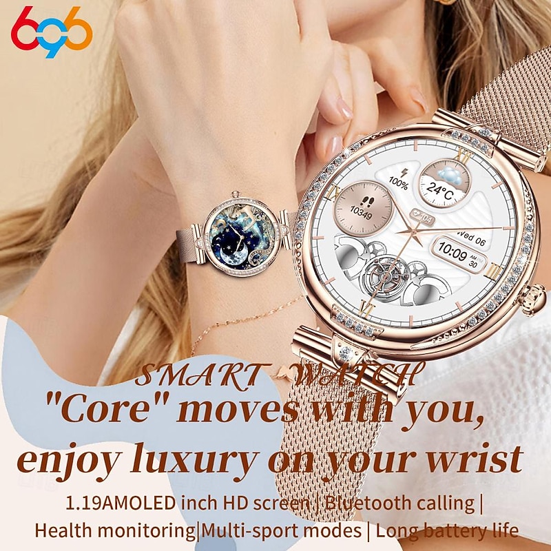 696 NX17PRO Smart Watch 1.75 inch Smartwatch Fitness Running Watch Bluetooth ECG+PPG Pedometer Call Reminder Compatible with Android iOS Women Men Hands-Free Calls Message Reminder IP 67 47mm Watch