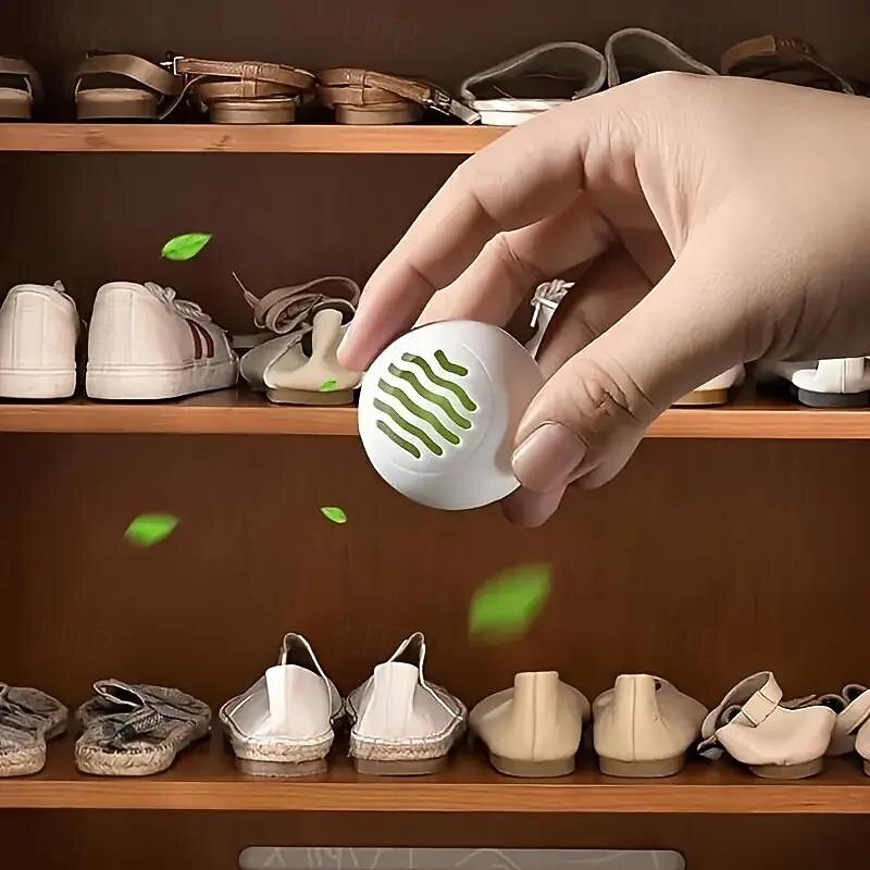 6-Pack Odor Neutralizing Balls - Fresh Scents for Shoes Gym Bags &Lockers -Multi-Use Air Freshener for Home Office Car3