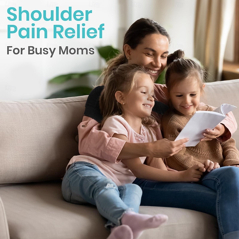 Shoulder Brace for Women  Men- Injury Recovery Compression Support Sleeve - for Rotator Cuff Injuries, Arthritis, Sprain, Dislocation, PT - Targeted Inflammation Pain Relief2