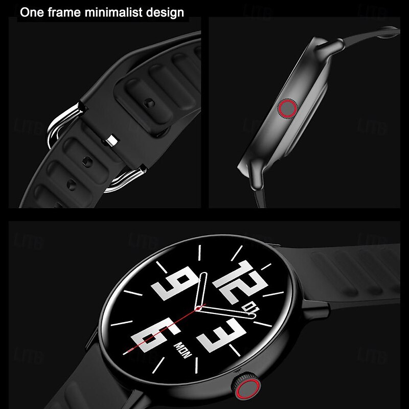 696 Y88 Smart Watch 1.43 inch Smartwatch Fitness Running Watch Bluetooth ECG+PPG Pedometer Call Reminder Compatible with Android iOS Women Men Hands-Free Calls Message Reminder IP 67 46mm Watch Case4