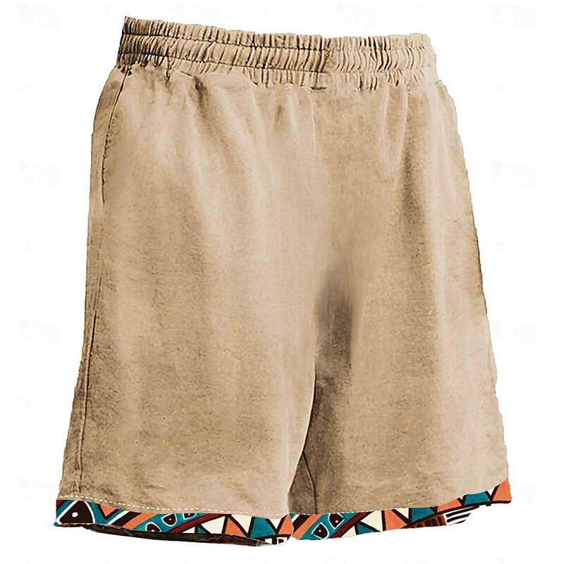 Men's Kokopelli Swim Trunks Swim Shorts Board Shorts Mid Waist Hawaiian Ethnic Casual Holiday Beach Drawstring with Mesh lining Elastic Waist Designer Clothing Apparel3