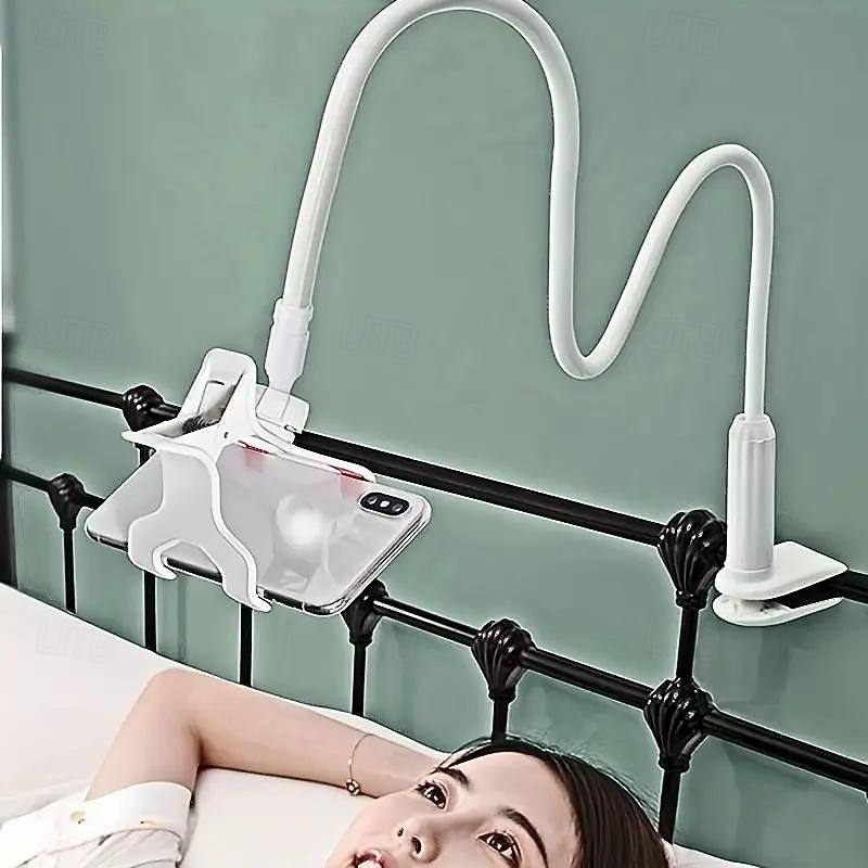 Mobile Phone Lazy Stand Bedside TV Live Tablet Computer Double Chuck Spiral Base Desktop Phone Stand4