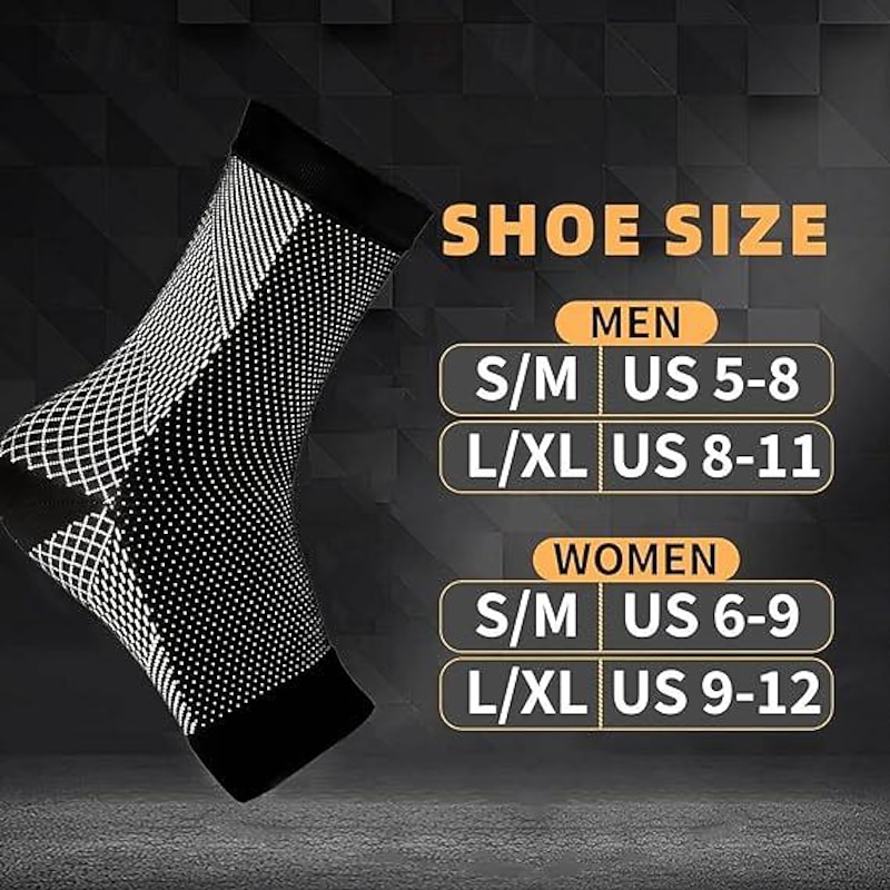 3 Pairs Neuropathy Socks,Toeless Compression Socks for Women and Men Soothe Socks for Neuropathy Pain Ankle Brace Plantar Fasciitis Relief2