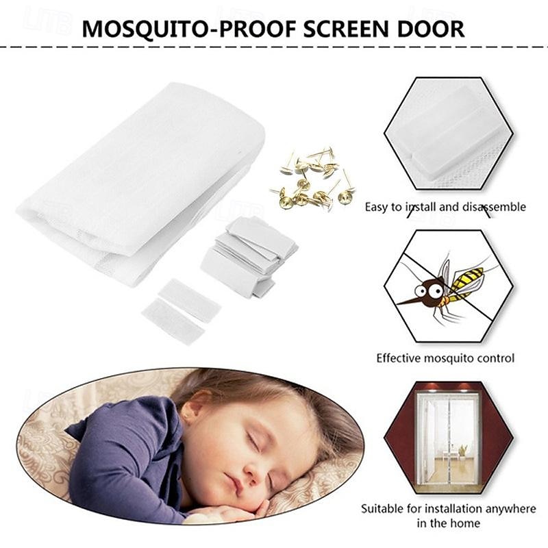 Hands-Free Magnetic Screen Door, Self-Sealing for Bug Prevention, Kid & Pet Friendly, Heavy Duty for High-Traffic Areas2
