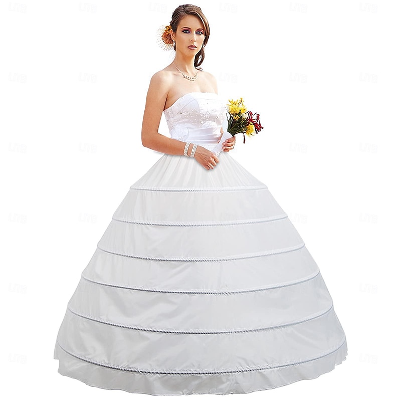 Hoop Skirt for Women Crinoline Petticoat half Slips Under Skirt for Ball Gown Underskirt for Wedding Bridal Dress Party Victorian Rococo