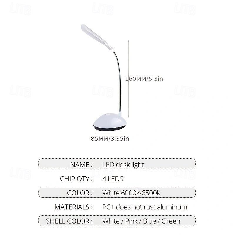 1 Pc foldable and portable desktop small desk lamp reading lamp fill light4