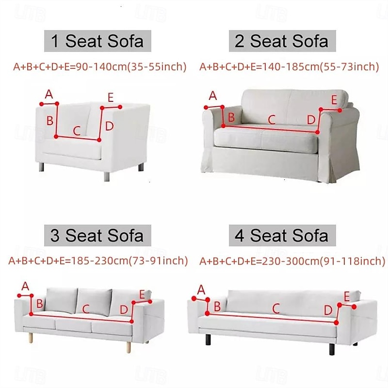 Printed Sofa Cover Living Room Sofa Seat Cover Super Soft and Thick Elastic Furniture Seat Cushion Protection Cover Living Room2