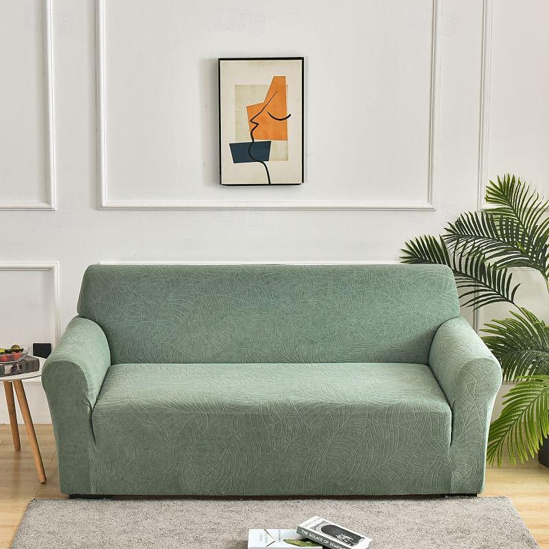 Water Resistant Waffle Sofa Cover 1/2/3/4 Seater Sofa Cover for Living Room Elastic L Shaped Corner Sofa Cover Couch Cover4
