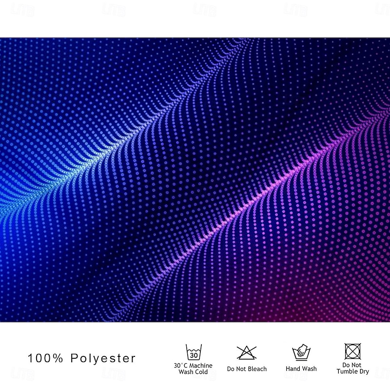 Men's Graphic Polo Shirts Golf Shirt Short Sleeve Polo Shirts Collared Shirts Casual Vacation Wear Rave Wear Party Outfits Buttons 3D Print Summer Spring Blue3