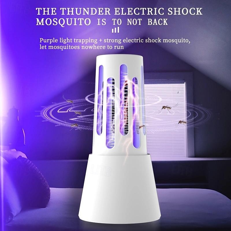 Mosquito Zapper, Bedbugs Heater BuzzBug Mosquito Killer, Zaptek Mosquitoes Zapper, USB Charing, Great for Outdoor and Indoor2