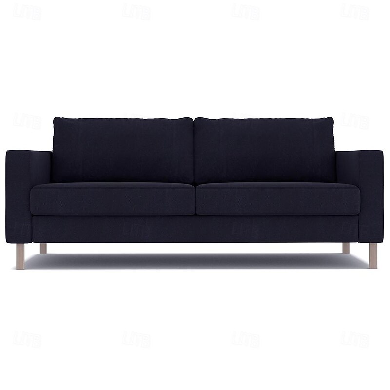 Sofa Cover 100% Cotton Solid Color Quilted Slipcovers  KARLcover LITB PRIME cover3