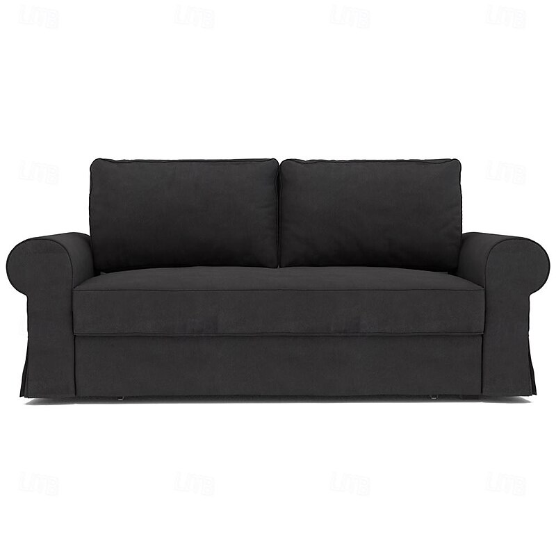 Velvet Sofa Bed Cover Solid Color Quilted Velvet Slipcovers  BACKcover LITB PRIME cover4