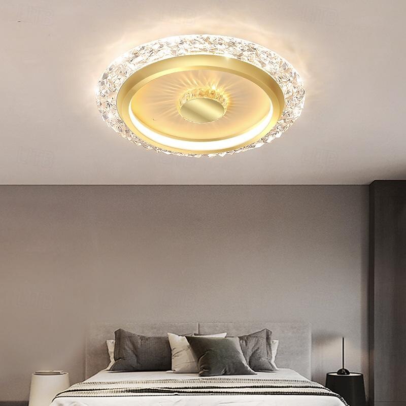 LED Ceiling Lights Dimmable 40/50cm 1-Light Metal Flush Mount of Ceiling Light in Indoor Ceiling Energy-Saving Lighting Modern Nordic Style Living Room Bedroom 110-240V ONLY DIMMABLE WITH REMOTE CONTROL2