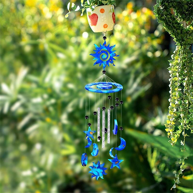 Drip Glue DIY Mold Double Hole Wind Chime Japanese Nordic Bell Door Hanging Wind Chime Decoration3