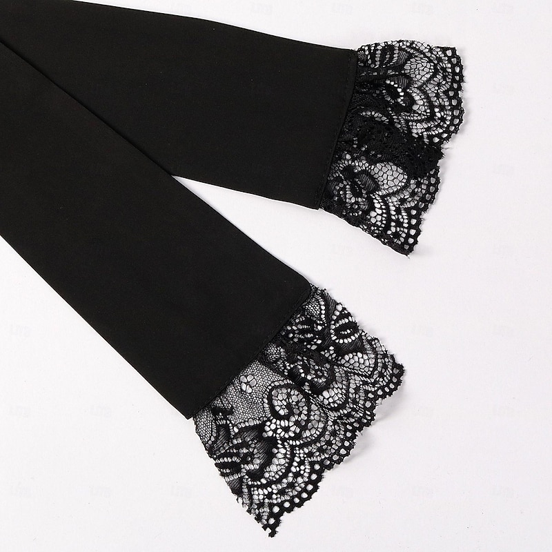 Retro Vintage Medieval Renaissance Blouse / Shirt Pirate Princess Solid Colored Fancy Dress Women's Pirate Royal Steampunk Halloween Carnival Masquerade Casual Daily Adults' Shirt4