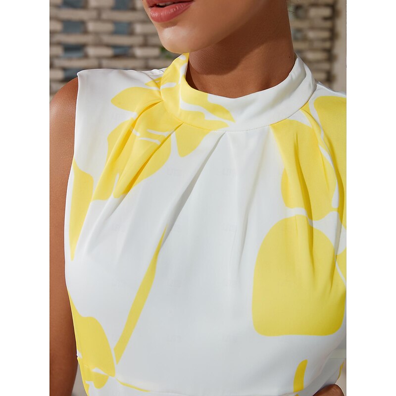 Floral Print Satin Jumpsuit2