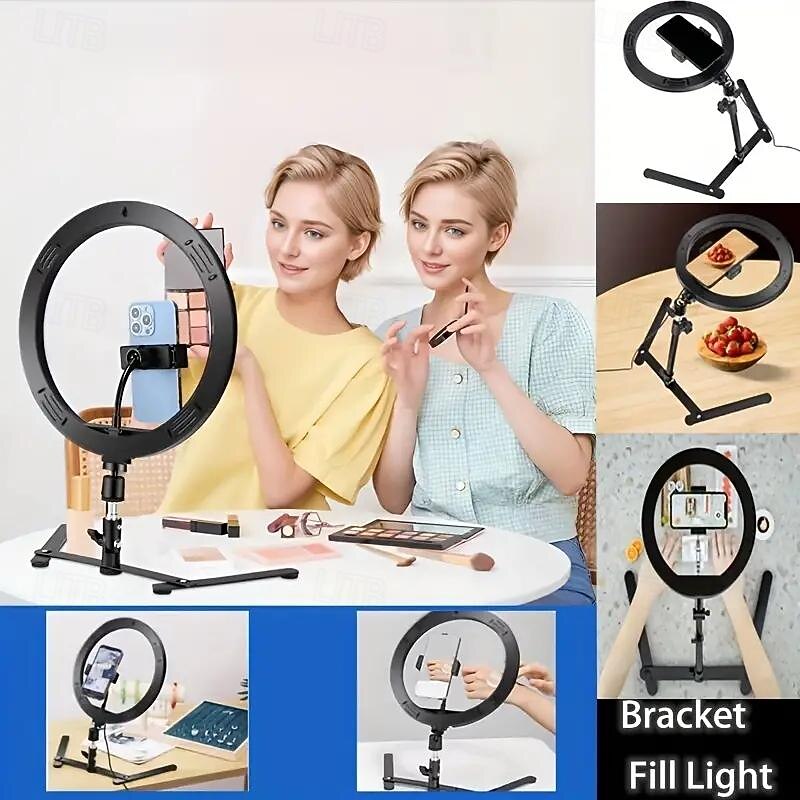 Desktop Live Mobile Phone Overhead Shooting Stand Network Red Fill Light Food Live Still Life Shooting Folding Remake Stand2