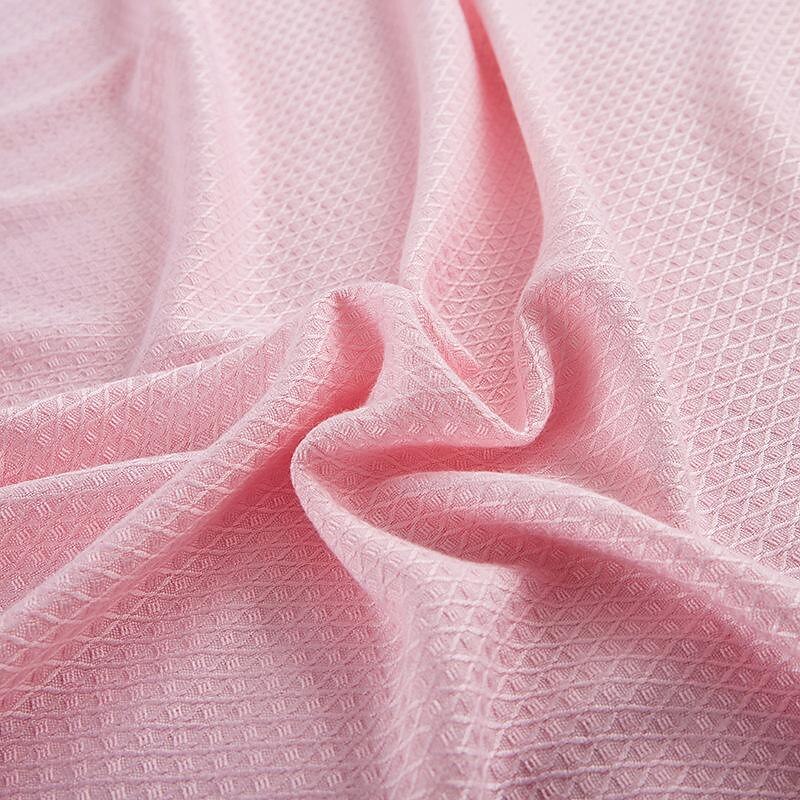 100% Bamboo Fiber Banket Washable Air-conditioned Towel Quilt Ice Silk Summer Cooling Quilt Children's Lunch Blanket 100% Viscose Derived from Bamboo 5