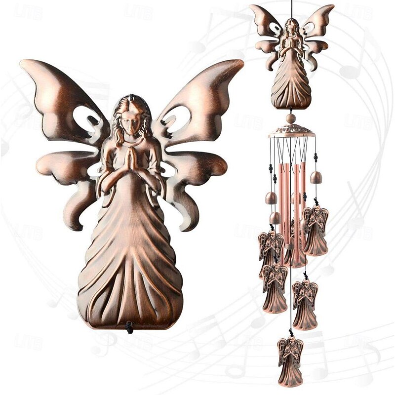 Pure Hand-Made Copper Wind Chimes,Animals Wind Chimes for Outside Clearance Copper Windchimes Outdoors Patio Decor House Warming Gifts Outdoor Wind Chimes Garden Decor for Outside Porch Yard Decoratio3