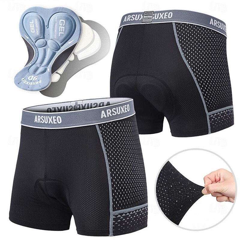 Women's Solid Color Cycling Shorts Bike Shorts Bike Shorts Padded Shorts / Chamois Sports 3D Pad Quick Dry High Elasticity Comfortable Black Yellow Clothing Apparel Bike Wear2