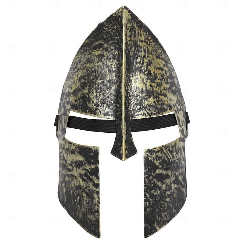 Medieval Renaissance Mask Warrior Knight Ritter Viking Fancy Dress Men's Viking Halloween Carnival LARP Ren Faire Adults' Mask All Seasons