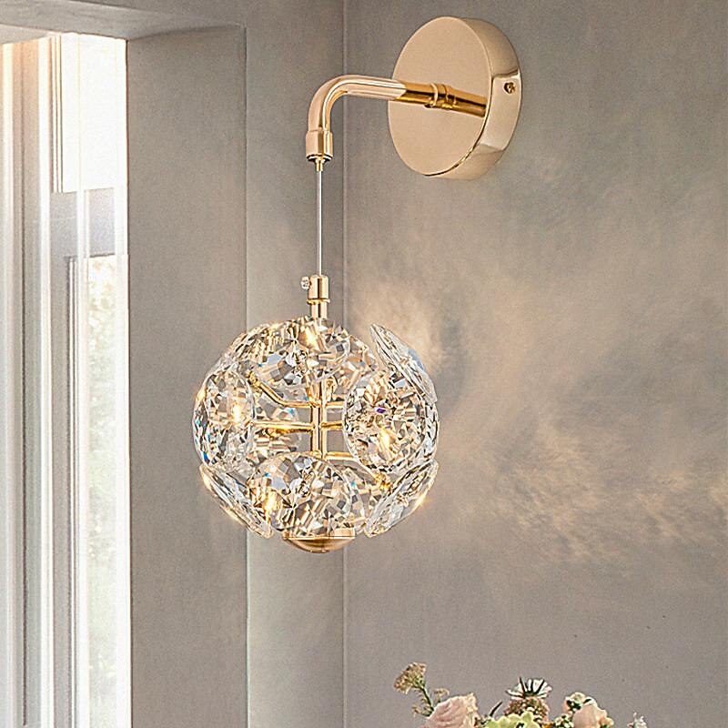 Ceiling Pendant Light Wall light Crystra LED Glass Pendant Lighting Modern Ceiling Lights Fitting ​Glass Globe Hanging Lights Chandelier Decoration for Living Room Dining Room Kitchen Island Foyer3