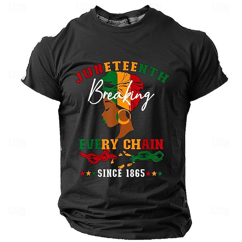 Men's Tribal African Pattern T Shirt Short Sleeve T shirt 3D Print Crew Neck Shirt Sports Fashion Ethnic Street Sports Outdoor Black Blue Brown Summer Spring Clothing Apparel S M L XL XXL XXXL