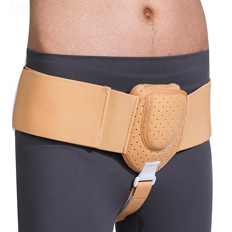 Belt Truss Support for Men Women Relieve Abdominal Groin Pain, with Movable Compression Pocket Cuttable Straps Adjustable Wasitband, for Inguinal/Incisional/Femoral/Sports Hernia3