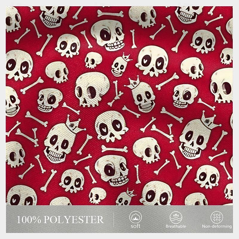 Men's 3D Print Cool Skulls Halloween Costumes Swim Trunks Swim Shorts Board Shorts Mid Waist Casual Athleisure Daily Holiday Streetwear Drawstring Elastic Waist 3D Print Designer Clothing Apparel2