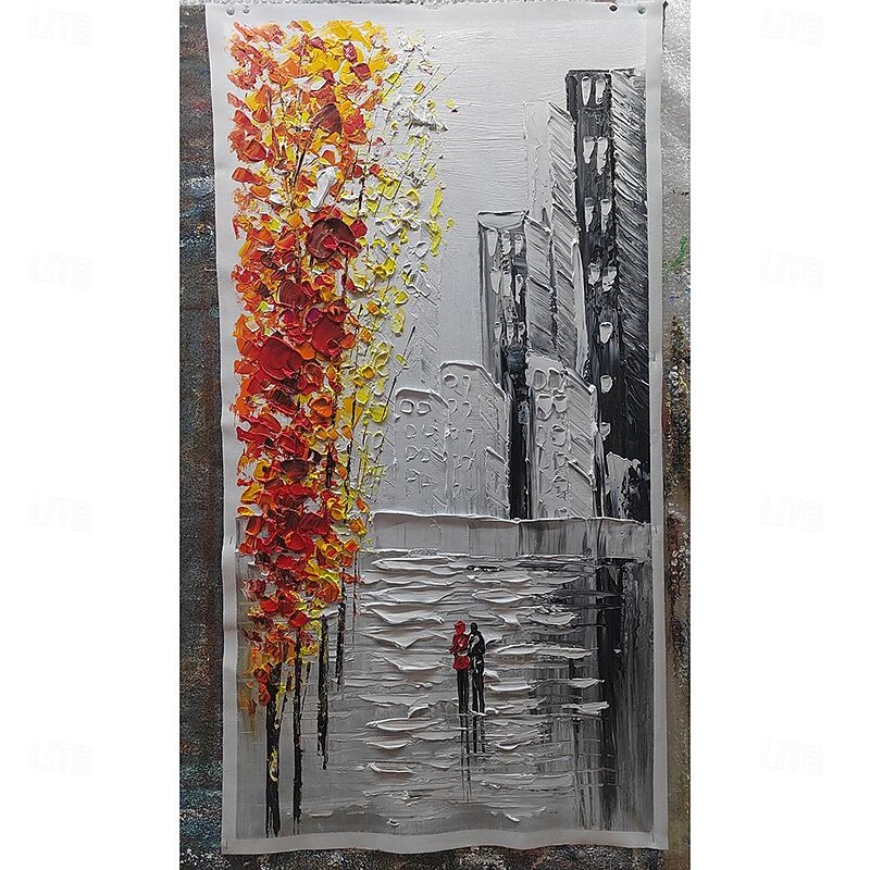 Mintura Handmade 3D Textured Landscape Oil Paintings On Canvas Wall Art Decoration Modern Abstract Picture For Home Decor Rolled Frameless Unstretched Painting3