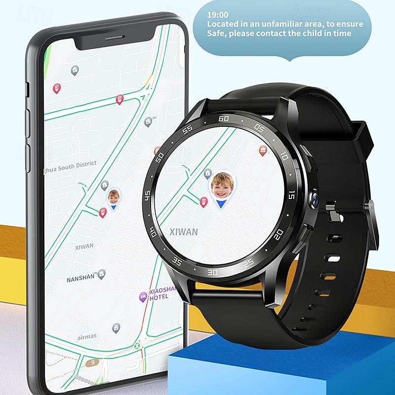 4G SIM Card Call Smart Watch Support App Install Dual Camera WiFi GPS Smartwatch Men Women by Android 8.1 Wristwatch Bracelet3