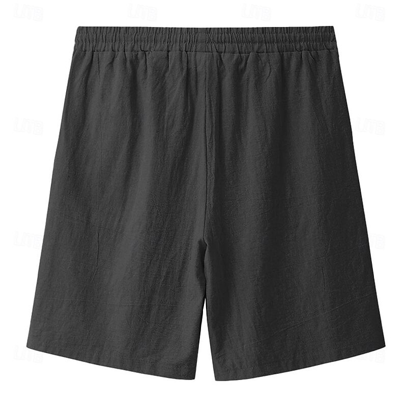 Men's Plaid Geometric Pattern Shorts Summer Shorts Casual Shorts Mid Waist Vintage Designer Ethnic Style Casual Daily Holiday Drawstring Pocket Elastic Waist Designer Clothing Apparel2