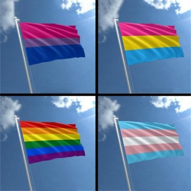 Pride Moon Rainbow Hand Flag Waving Party Banquet Celebration2