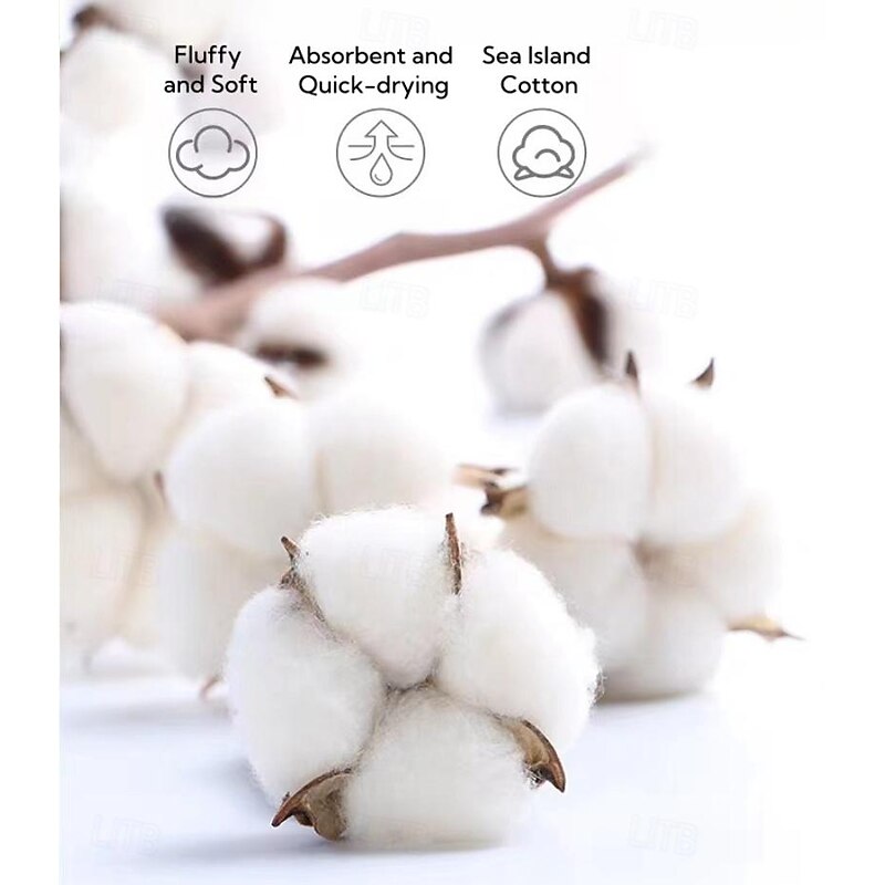 Thickened Men's Couple Cotton Towels, Highly Absorbent Towels For Bathrooms, Gyms, Hotels And Spas, Solid Color Bath Towel4