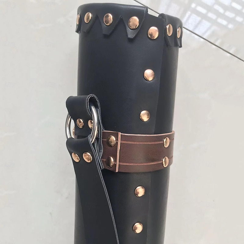 Retro Vintage Medieval Renaissance Quiver Viking Ranger Elven Fancy Dress Men's Viking Halloween Carnival Masquerade Party Renaissance Fair LARP Adults More Accessories3