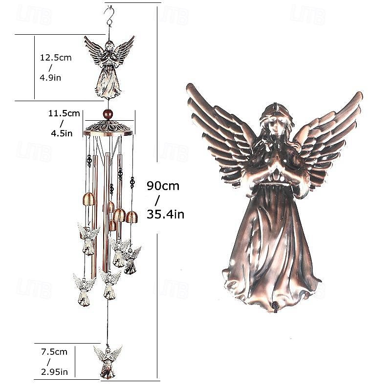 Pure Hand-Made Copper Wind Chimes,Animals Wind Chimes for Outside Clearance Copper Windchimes Outdoors Patio Decor House Warming Gifts Outdoor Wind Chimes Garden Decor for Outside Porch Yard Decoratio 13