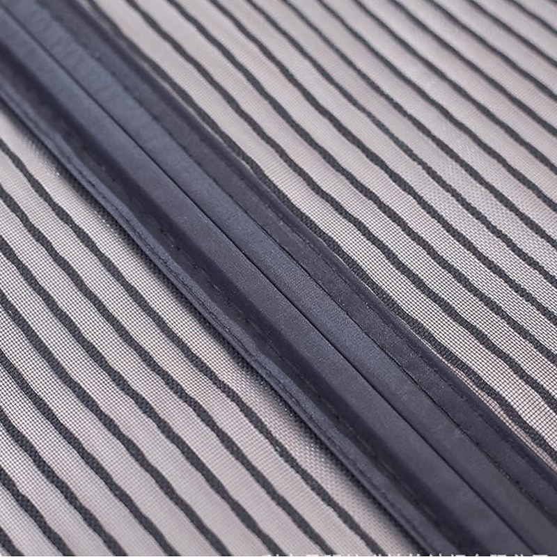 Magnetic Screen Door, Mesh Screen Door Narrow Durable Mesh Curtain Reversible Left Right Side Opening Retractable Door Screen Magnetic Closure for Patio Bedroom4