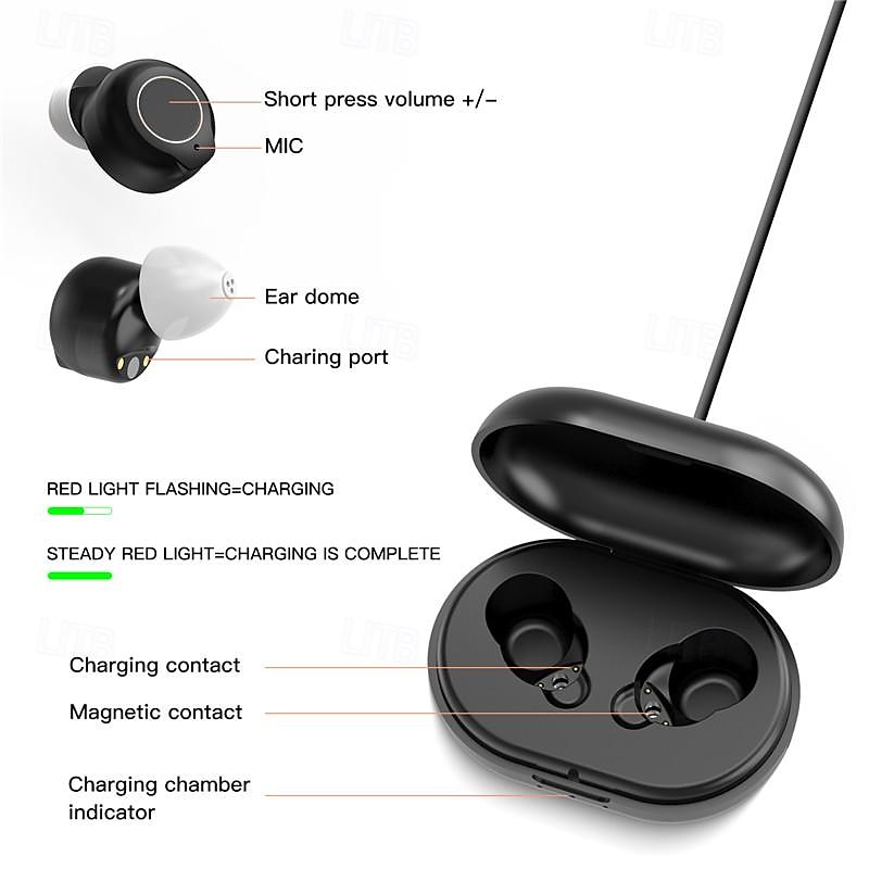 Noise-canceling hearing aids for the elderlyCharging sound amplifierHearing aid2