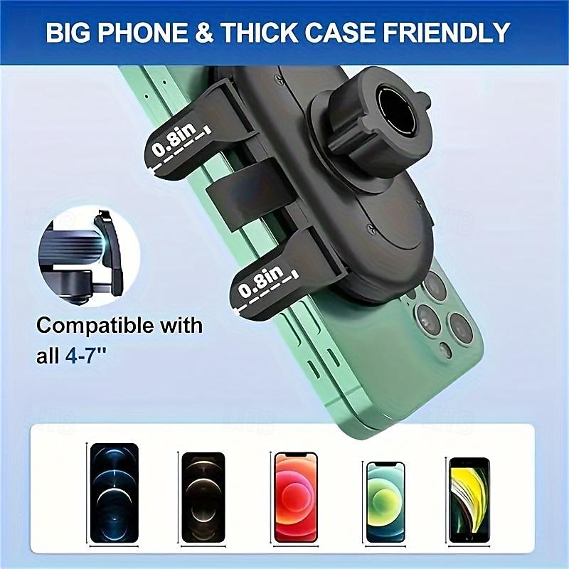 2024 Upgraded Car Phone Mount Adjustable Nag Mount 360 SwivelAnd Retractable Universal Car Phone Mount For All Phones2