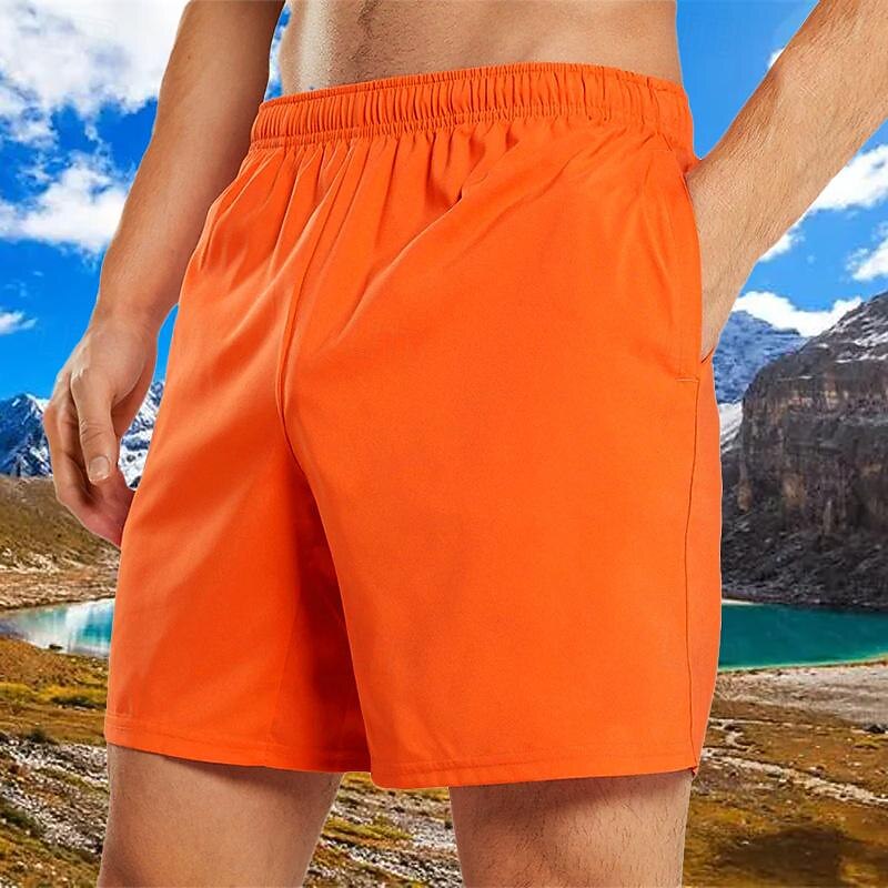 Men's Running Shorts sport shorts Military Outdoor Regular Fit Waterproof Quick Dry Breathable Shorts Elastic Waist Black Army Green Camping / Hiking Hunting Climbing M L XL XXL XXXL