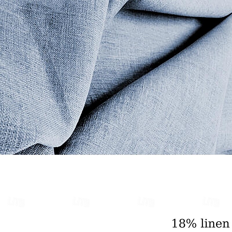 Men's Linen Shirt Beach Shirt Summer Hawaiian Shirt Coconut Tree Outdoor Vacation Blue Brown Green Short Sleeve Stand Collar Summer Spring Clothing Apparel Print3